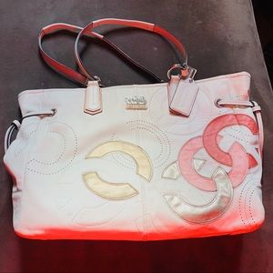 COACH 18964 Chelsea Inlaid Charlie Tote